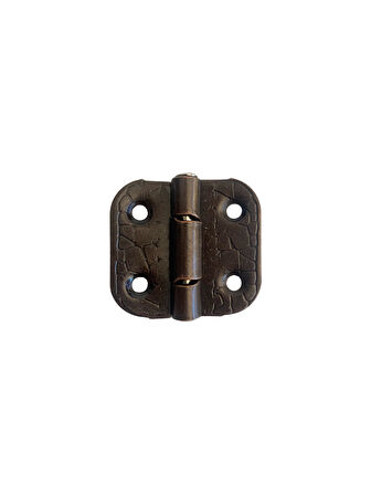 Tavla Menteşesi Stoplu Mobilya Kutu Menteşesi(BRONZ)(2 ADET)(EN:3CM BOY:3CM)