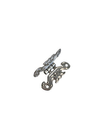 Kelebek Tavla Menteşesi Mobilya Kutu Menteşesi(GÜMÜŞ)(2 ADET)(EN:3CM BOY:2CM)