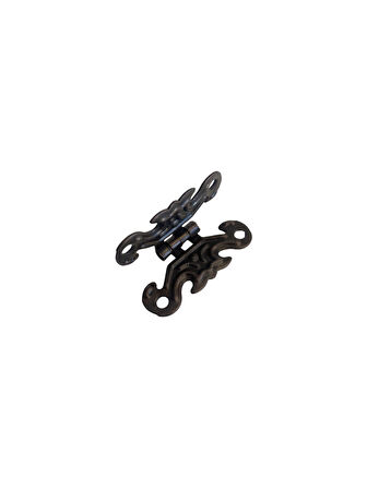 Kelebek Tavla Menteşesi Mobilya Kutu Menteşesi(BRONZ)(4 ADET)(EN:3CM BOY:2CM)