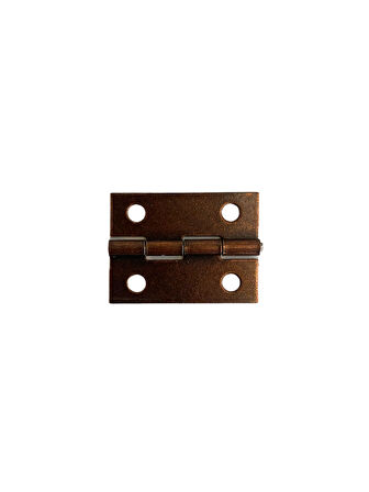 Bronz Tavla Menteşesi Mobilya Kutu Menteşesi(BRONZ)(4 ADET)(EN:3CM BOY:2CM)
