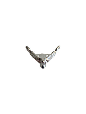 Anka 1.5cm Metal Ayak Çeyiz ve Hediye Kutusu Mobilya Ayağı(1.5CM)(GÜMÜŞ)(4 ADET)