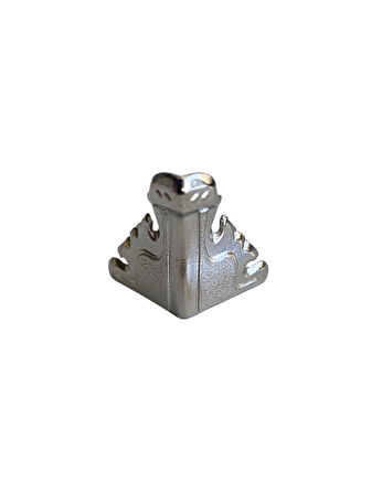 Kelebek Düz 2.5cm Metal Ayak Çeyiz ve Hediye Kutusu Mobilya Ayağı(2.5CM)(GÜMÜŞ)(4 ADET)