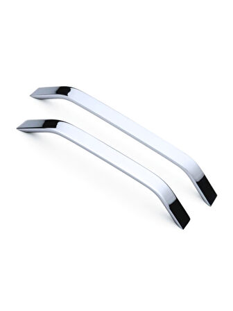 Şahin Krom Alüminyum Dolap Kulpu Mobilya ve Mutfak Dolap Kulpu(17MM)(160MM)(KROM)(1 ADET)(ALÜMİNYUM)