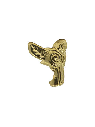 Melek 1.5cm Metal Ayak Çeyiz ve Hediye Kutusu Mobilya Ayağı(1.5CM)(ALTIN)(4 ADET)