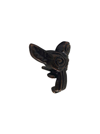 Melek 1.5cm Metal Ayak Çeyiz ve Hediye Kutusu Mobilya Ayağı(1.5CM)(BRONZ)(2 ADET)