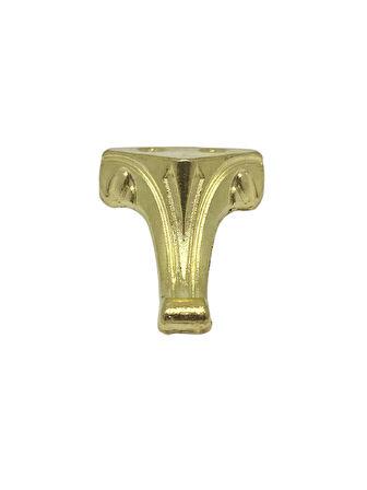 Moda Metal Ayak Çeyiz ve Hediye Kutusu Mobilya Ayağı(1,5CM)(ALTIN)(8 ADET)