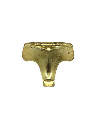 Moda Metal Ayak Çeyiz ve Hediye Kutusu Mobilya Ayağı(2,5CM)(ALTIN)(2 ADET)