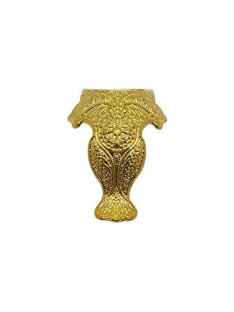 Lüx Metal Ayak Çeyiz ve Hediye Kutusu Mobilya Ayağı(3CM)(ALTIN)(4 ADET)