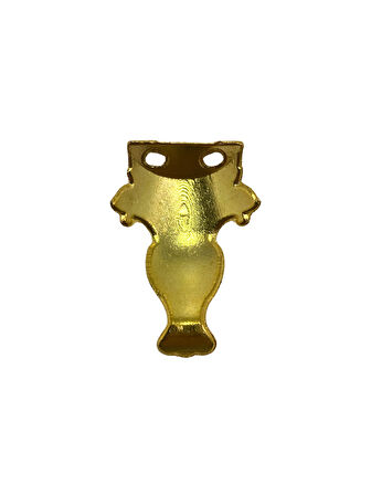 Lüx Metal Ayak Çeyiz ve Hediye Kutusu Mobilya Ayağı(3CM)(ALTIN)(4 ADET)