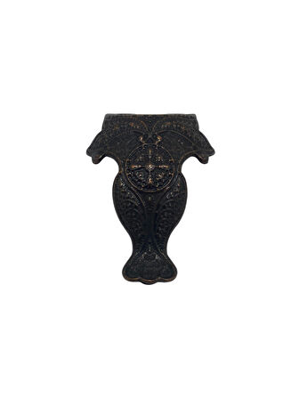 Lüx Metal Ayak Çeyiz ve Hediye Kutusu Mobilya Ayağı(3CM)(BRONZ)(2 ADET)