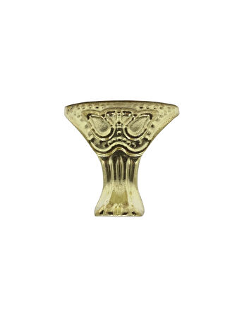 Pati Metal Ayak Çeyiz ve Hediye Kutusu Mobilya Ayağı(2,5CM)(ALTIN)(2 ADET)