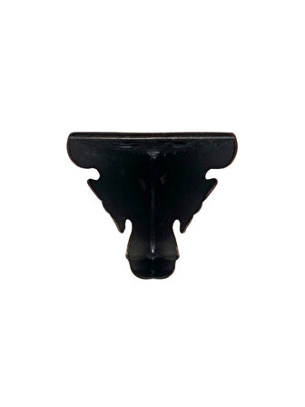 Kelebek Metal Ayak Çeyiz ve Hediye Kutusu Mobilya Ayağı(2,5CM)(BRONZ)(4 ADET)
