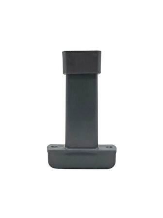 U Geçme Gri Plastik Ayarlı Ayak Mobilya Masa ve Dolap Ayağı(GRİ)(10CM)(4 ADET)