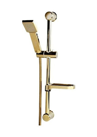 Sürgülü El Duş Seti 1F Altın Renk