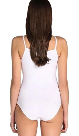 TUTKU 0148 Kadın İP ASKILI ÇITÇITLI BODY 12 ADET