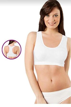 ELİT LİFE 777 Kadın DİKİŞSİZ SPORCU PEDLİ BÜSTİYER 2 ADET