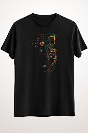 Erkek Siyah City Grid - Ds1113