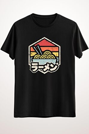 Erkek Siyah Retro Ramen - Ds1135