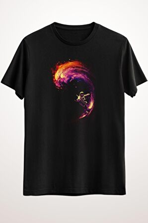 Erkek Siyah Space Surfing - Ds1349