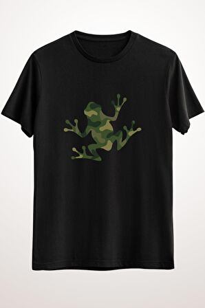 Erkek Siyah Camouflage Frog - Ds1664
