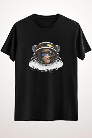 Erkek Siyah Monkey Astronaut - Ds1700