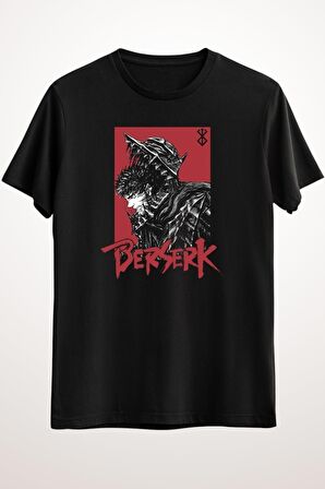 Unısex Siyah Berserk Gust T-shirt,anime Japanese Shirt,manga - Ds2155