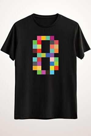 Erkek Siyah Eight Bit - Ds2457