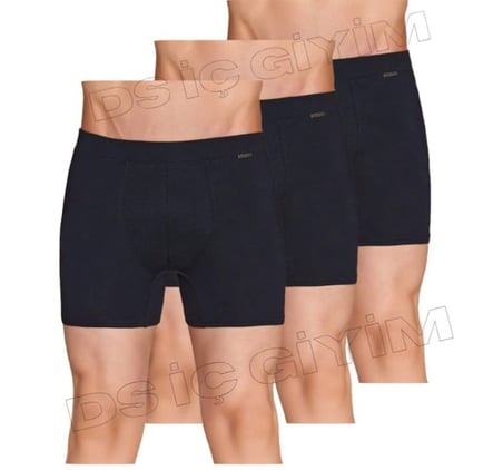 BERRAK 4434 ERKEK LİKRALI MİCRO MODAL BOXER 3 ADET