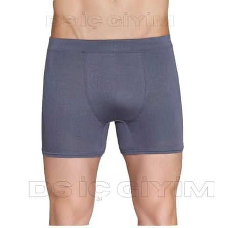 BERRAK 4434 ERKEK LİKRALI MİCRO MODAL BOXER TEKLİ