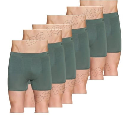 BERRAK 4434 ERKEK LİKRALI MİCRO MODAL BOXER 6 ADET