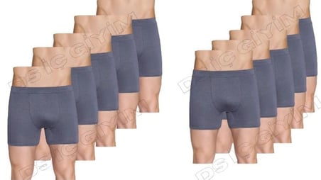 BERRAK 4434 ERKEK LİKRALI MİCRO MODAL BOXER 10 ADET