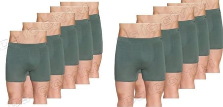 BERRAK 4434 ERKEK LİKRALI MİCRO MODAL BOXER 10 ADET