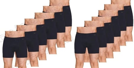 BERRAK 4434 ERKEK LİKRALI MİCRO MODAL BOXER 12 ADET