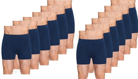 BERRAK 4434 ERKEK LİKRALI MİCRO MODAL BOXER 12 ADET