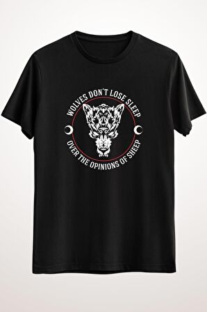 Erkek Siyah Wolves Don't Lose Sleep Over The Opınıons Of Sheep - Ds2710