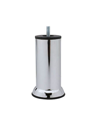 Metal Ayak Vidalı Pasolu Mobilya Yatak Koltuk Baza Ayağı(METAL)(4 ADET)(10CM)(8MM)(VİDALI)