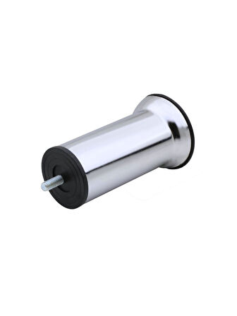 Metal Ayak Vidalı Pasolu Mobilya Yatak Koltuk Baza Ayağı(METAL)(4 ADET)(10CM)(8MM)(VİDALI)