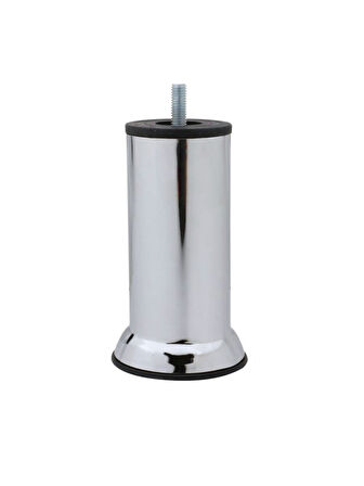 Metal Ayak Vidalı Pasolu Mobilya Yatak Koltuk Baza Ayağı(METAL)(4 ADET)(15CM)(8MM)(VİDALI)
