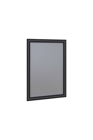 3 Adet - Alüminyum Açılır Kapanır Çerçeve Gönye Köşe - A3 - 30x42 cm - Siyah - 25mm