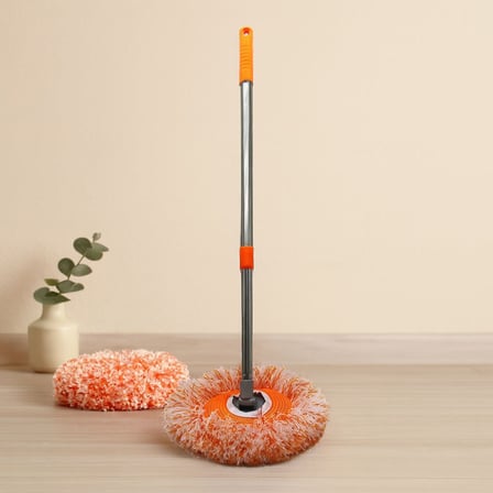Yuvarlak Ayarlı Dönerli Mop