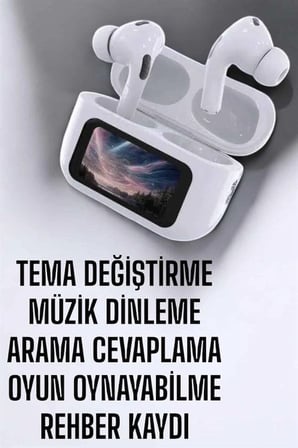 Bluetooth Kulaklık Kulakiçi Güçlü Ses Kaliteli Sesli Asistan