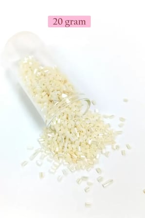 Kesme Cam Boncuk 2mm - 4 Renk - Toplam 80 Gram - BNC443