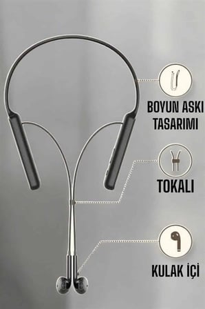 Mikrofonlu Kablolu Bluetooth Kulaklık Yeni Nesil Yüksek Ses Kaliteli
