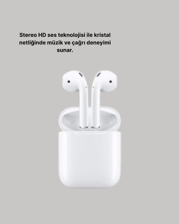 Dokunmatik Kontrollü 2. Nesil Bluetooth 5.0 Uzun Pil Ömürlü Kulaklık