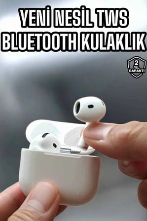 Kaliteli Ucuz İos Ve Android Uyumlu Tws Bluetooth Kulaklık Anc Özelliği
