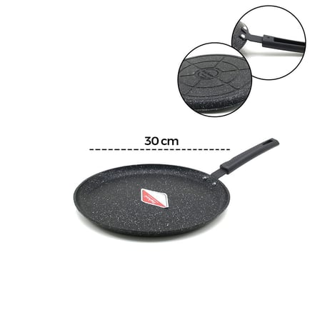 30 cm Döküm Krep Tava