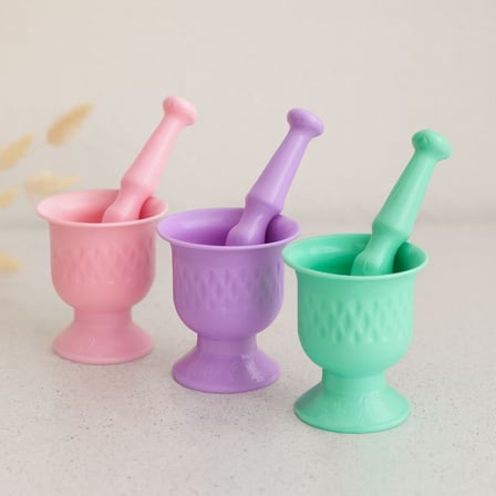 Renkli Plastik Havan (Sarımsak Dövecek)