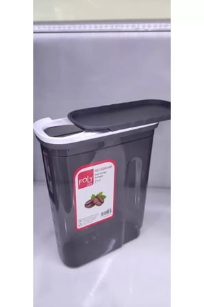Erzak Saklama Kabı 2.7 Lt Ölçekli Kapağı Kızaklı Yeni -BNM-0674