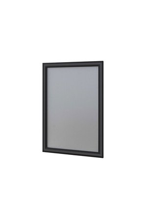 2 Adet - Alüminyum Açılır Kapanır Çerçeve Gönye Köşe - A3 - 30x42 cm - Siyah - 25mm