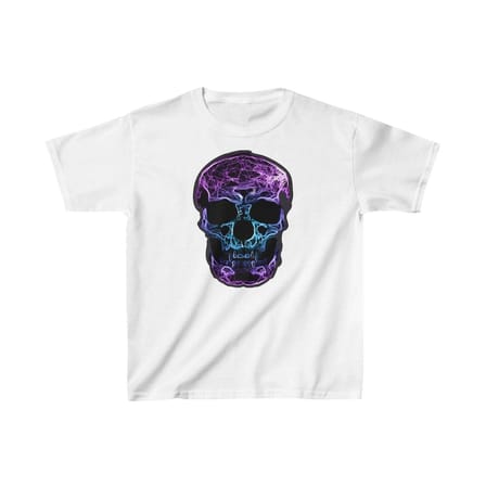 Çocuk Baskılı T-Shirt - Beyaz